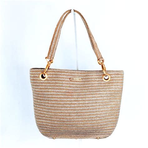 designer straw handbags|eric javits straw handbags.